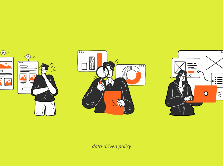 City officials analyzing urban health data for policymaking